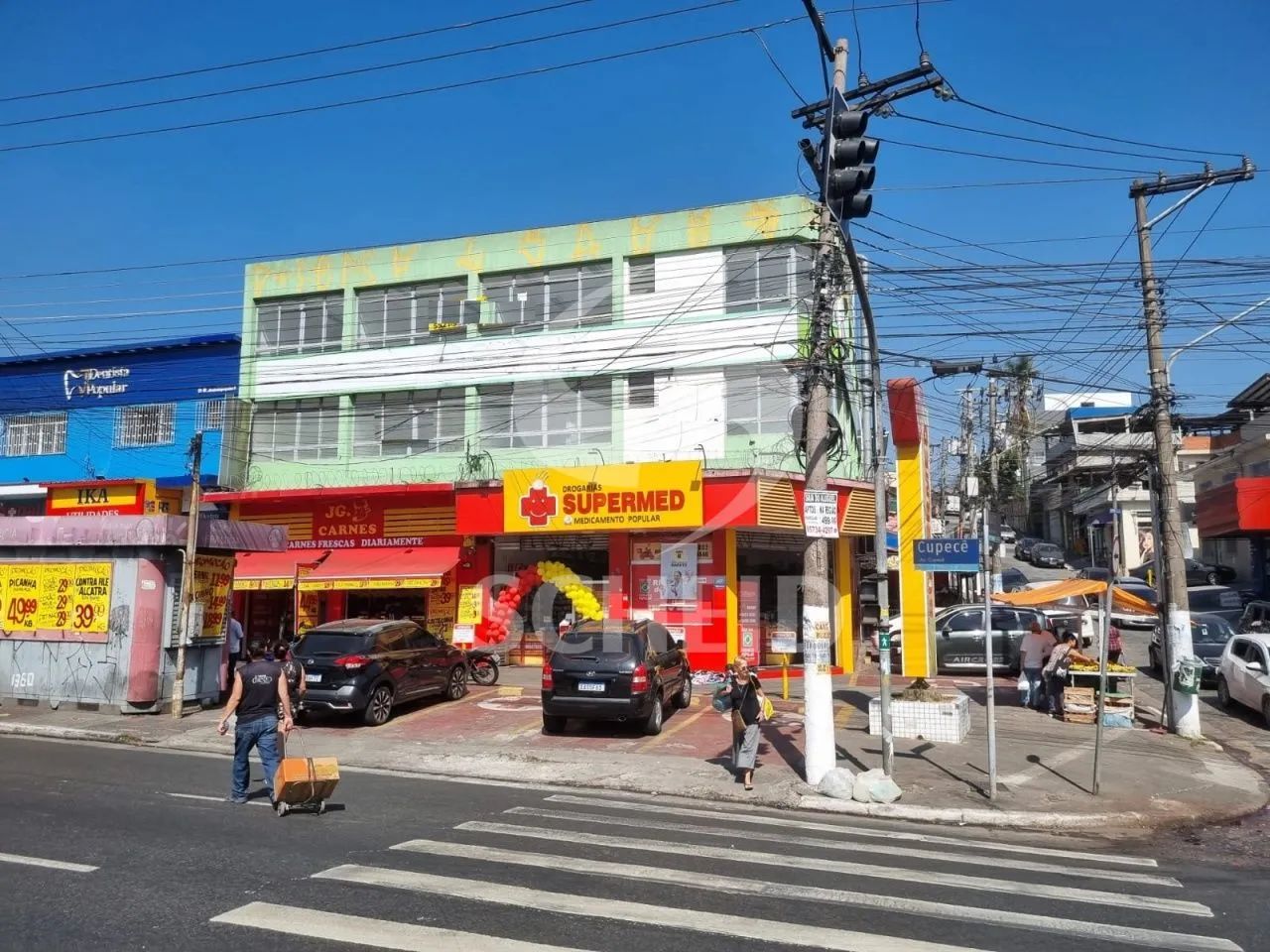 Sobreloja de prédio comercial 600m² com 13 salas na av Cupecê