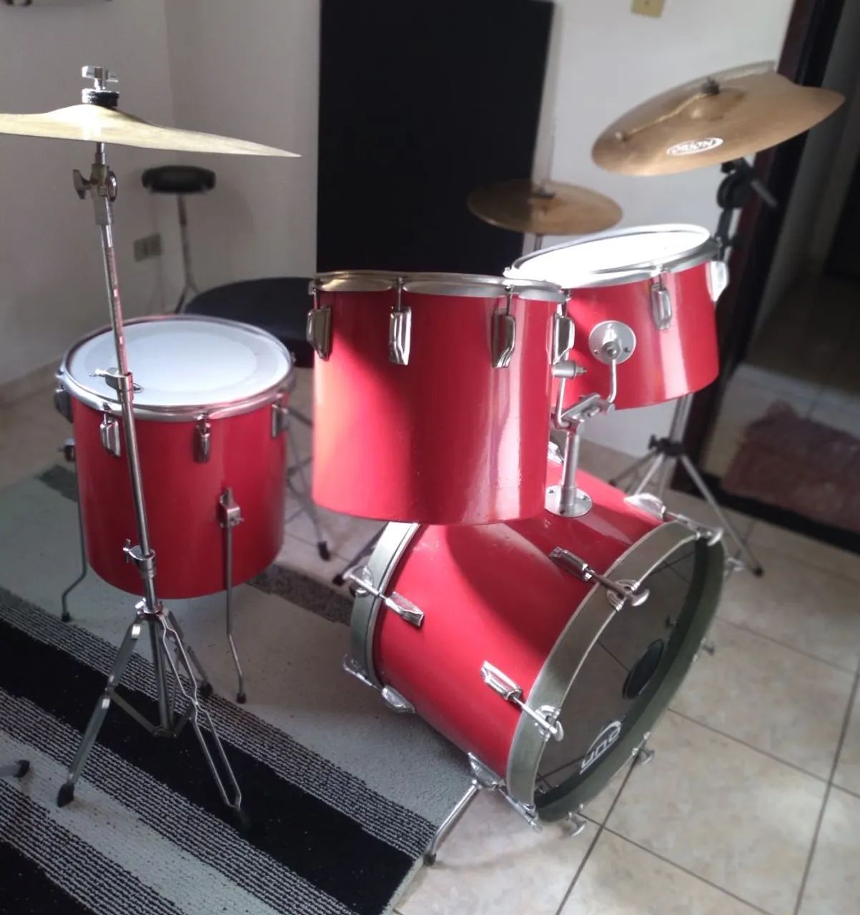 Vendo Bateria Acústica - Foto 2