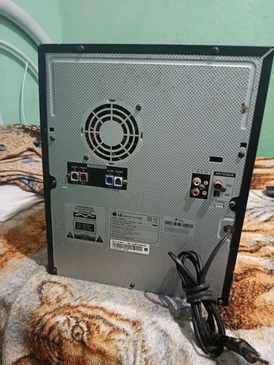 Mini system LG moderno com defeito  - Foto 4