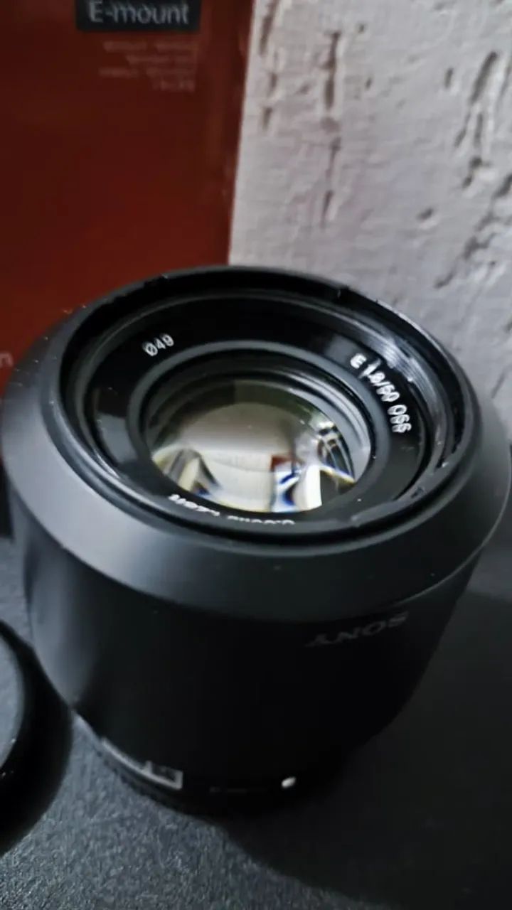 Lente Sony 50mm f1.8 OSS NA CAIXA!  - Foto 5