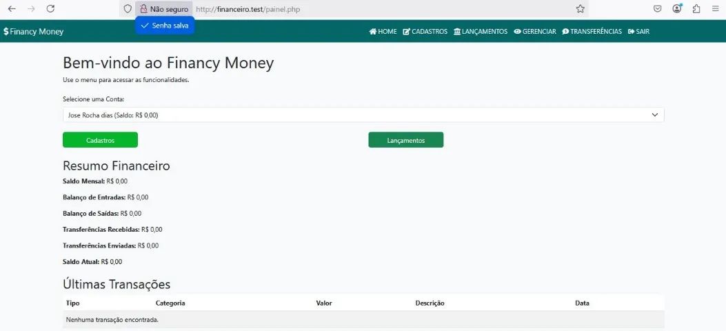 Software em PHP 8.2 e Mysql - sistema de controle financeiro - Foto 2