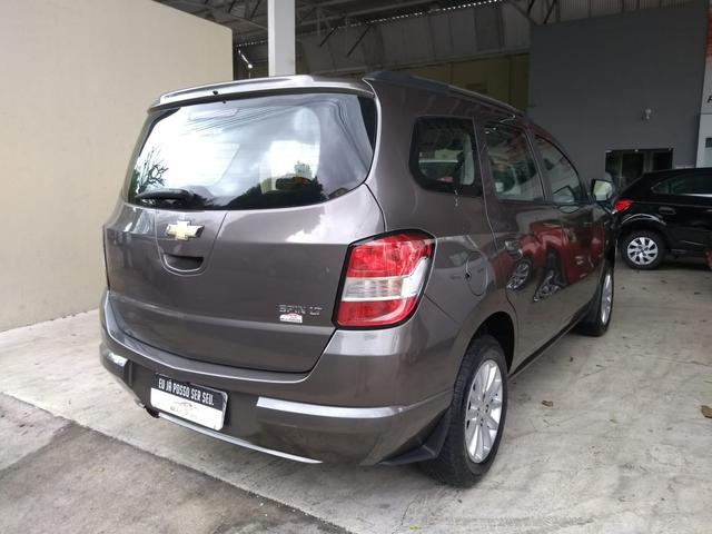 Chevrolet 2015 Spin lt 1.8 Flex Automatico 5 Lugares completo impecável 2015 - Foto 5