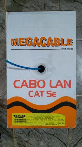 Cabo de Rede CAT5e Azul Megacable (Por metro)