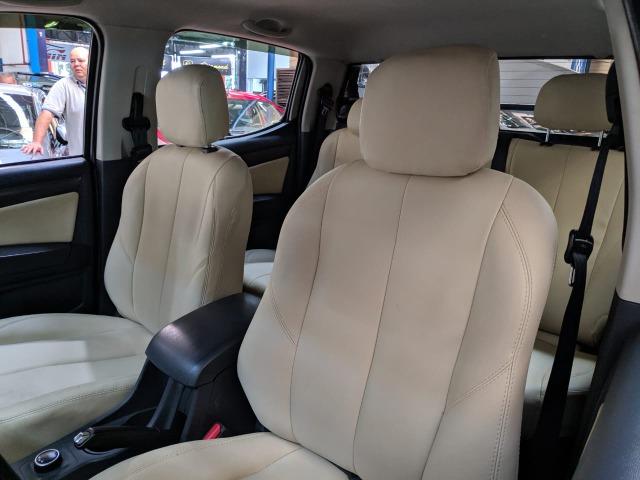 Chevrolet S10 LTZ 2.8 Diesel Cab Dupla 2014 Automática Preta (Completa + Couro) - Foto 9