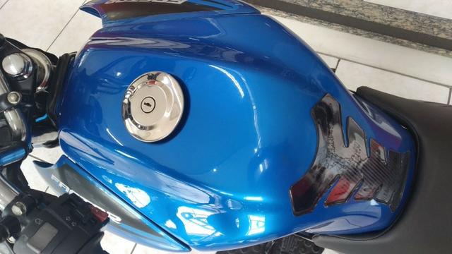 Yamaha Ybr Factor 125 E 2014/2014 azul único dono - Foto 10