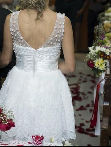 Vestido de noiva e sapato - Foto 5