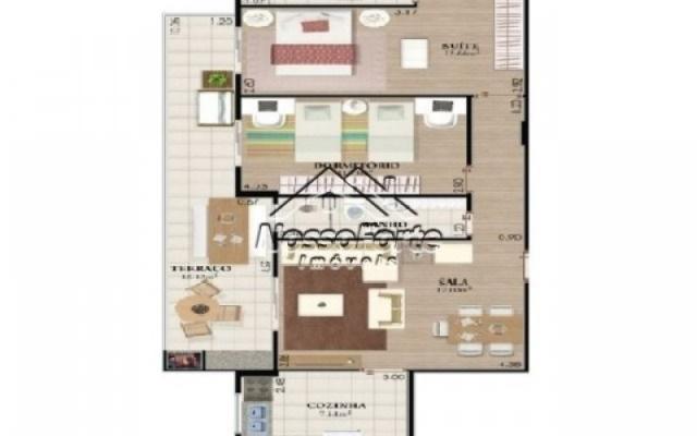 Apartamento na Guilhermina em Praia Grande - Foto 8