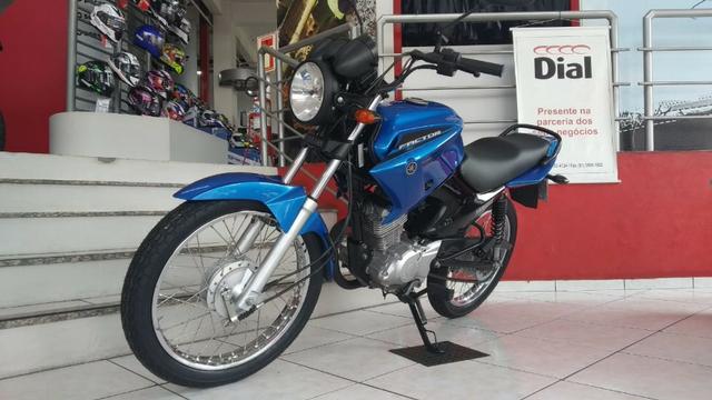 Yamaha Ybr Factor 125 E 2014/2014 azul único dono - Foto 7