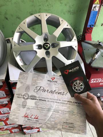 Roda volcano SS edição limitada aro 18 tala 6 - Foto 2