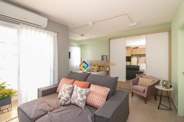 Apartamento com 1 dormitório para alugar, 41 m² por r$ 2.000/mês - ribeirânia - ribeirão p