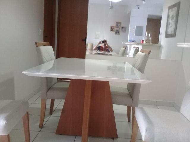 Mesa alvorada pintura Laka e madeira pronta entrega - Foto 4