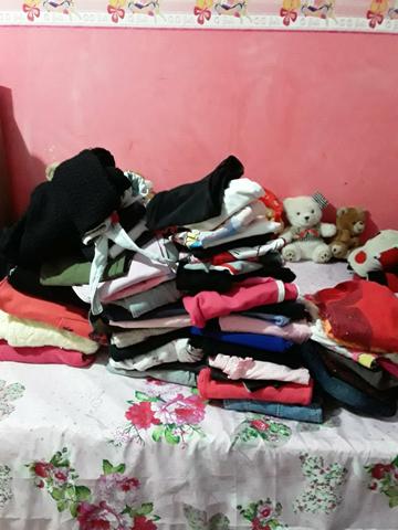 Lote menina tamanho 8 e 10