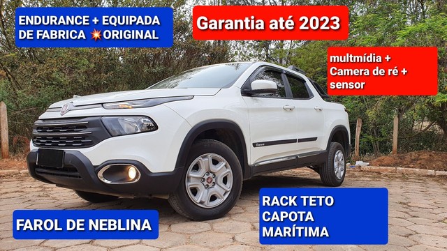 FIAT TORO ENDURANCE AT 2021/2021 A MAIS EQUIPADA DA OLX COM OPCIONAIS DE FÁBRICA