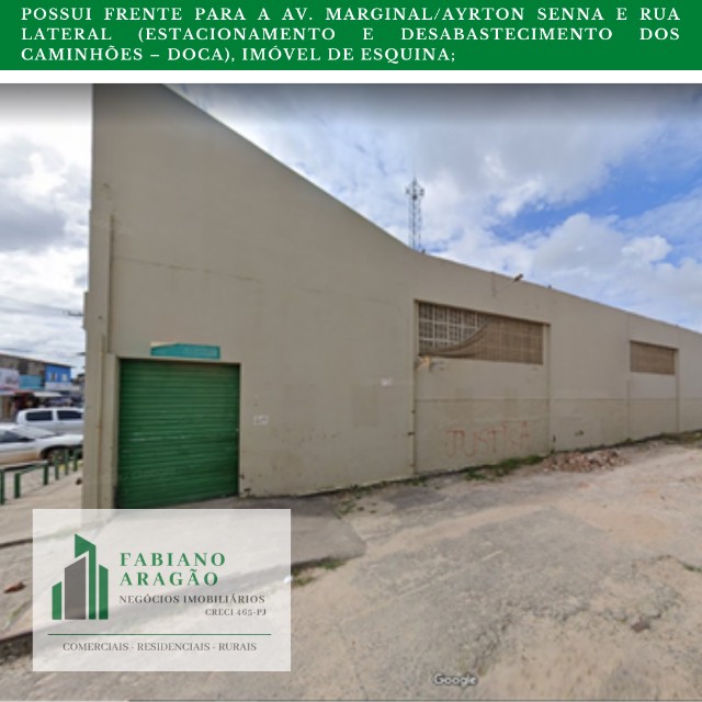 Imóvel comercial de 1.600 m2, Av. Marginal, esquina, próximo ao G Barbosa. - Foto 4