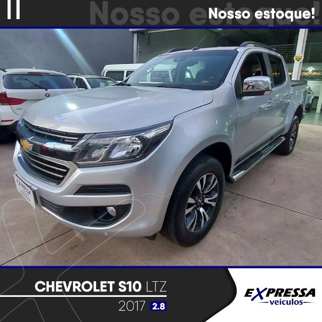 S10 LTZ 2.8 DIESEL 4X4 AUTOMÁTICA TOP DE LINHA