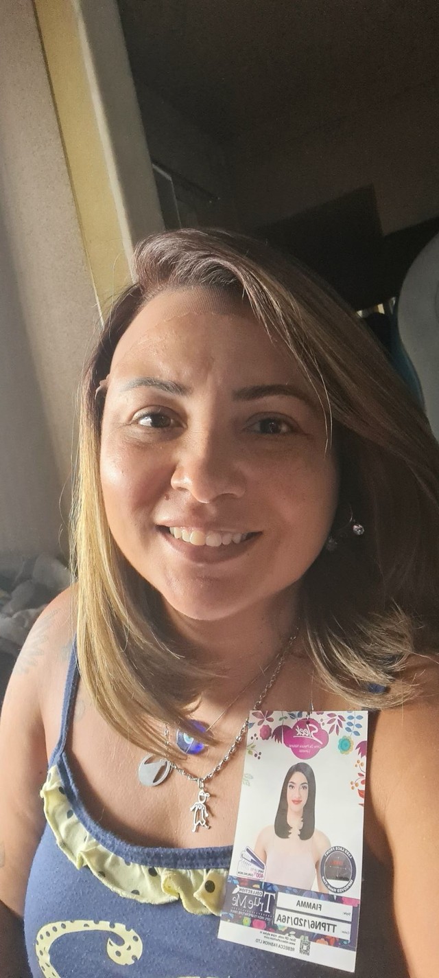 Lace front nova zerada com tela  repartição livre  - Foto 2