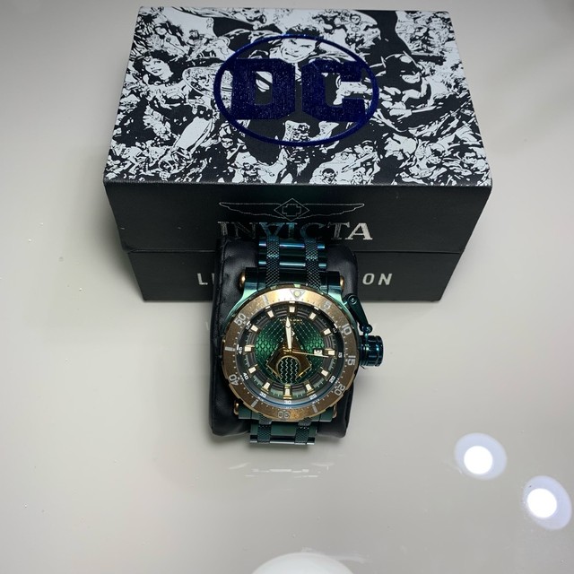 relogio invicta aquaman