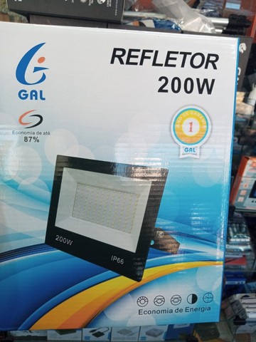Refletor 200w (Distribuidora JK Eletrônicos honestidade e qualidade)