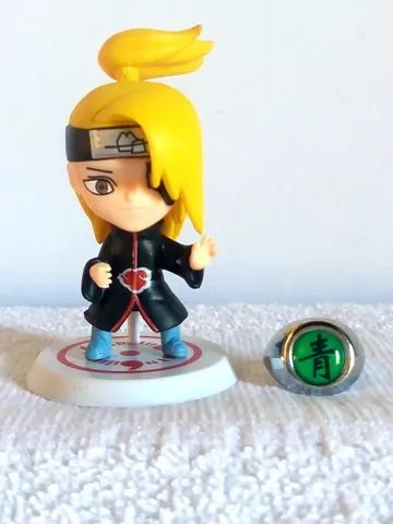 Action figure Akatsuki - Deidara com anel - Naruto Shippuden 