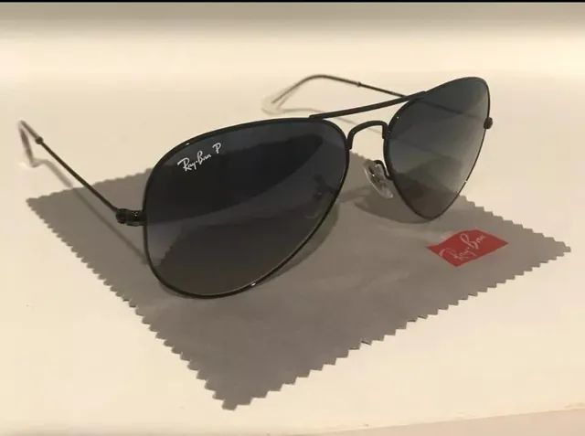 Óculos Ray-Ban Aviator RB3025 Polarizado REMIX - Foto 3