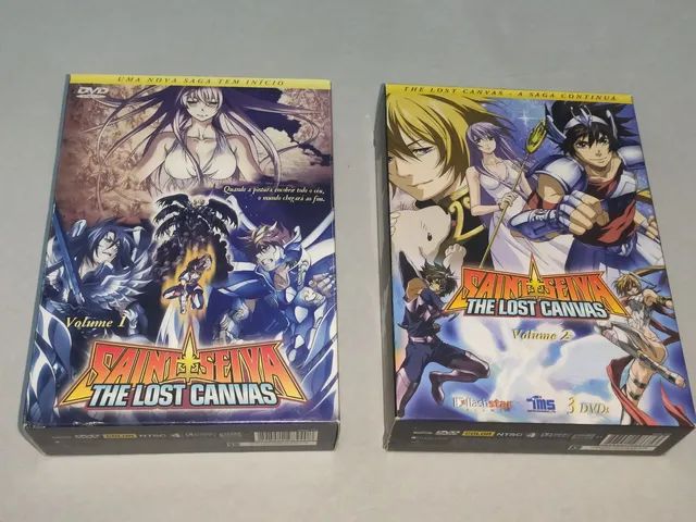 Cavaleiros Zodíaco Lost Canvas Saint Seiya 6 Dvds Volume 1+2