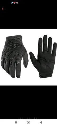 Luvas Fox dirtpawn Tam G e GG 3G top zero na embalagem