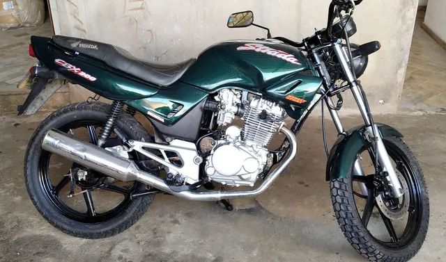 LOTE 028- HONDA CBX 200 STRADA ANO 1999/1999 JB18959 Motos em