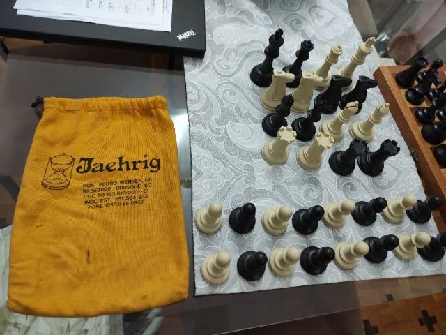 Pecas de Jogo de Xadrez Jaehrig - nao inclui tabuleiro - Foto 4