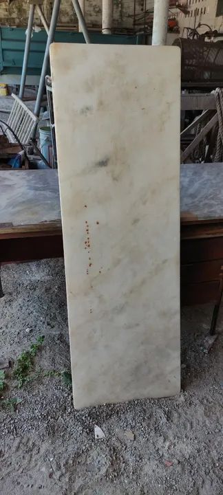 Tampo de Mármore ( Mesa ou Balcão ) 1,50 x 0,50 m