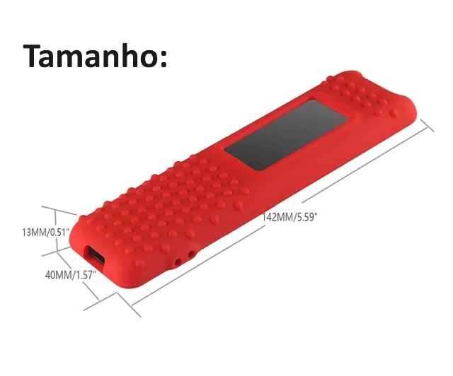 Capa silicone controle tv samsung neo qled 14,2cm - Foto 2