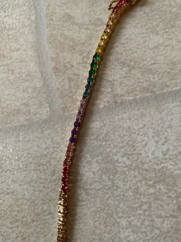 Pulseira dourada riviera  - Foto 3
