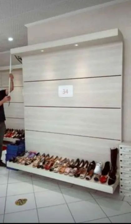 Expositor de vitrine  com bandejas e iluminação.  - Foto 2