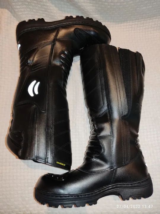 Bota Cano Longo Bota Bombeiro Civil Feminina Olx Botas Do Samu