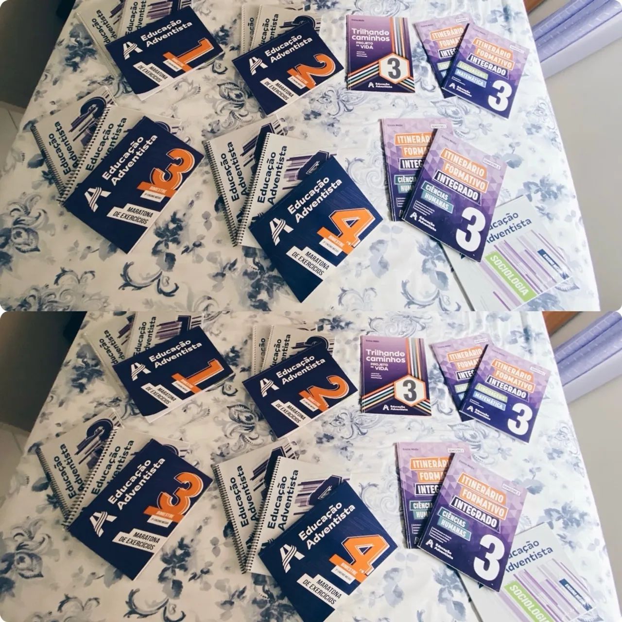 Livros 3º ano do ensino médio Educação Adventista 