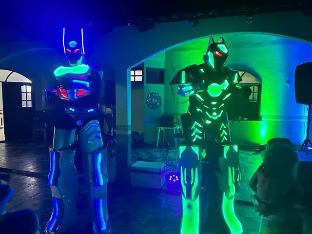 Robo de Led para o seu evento 