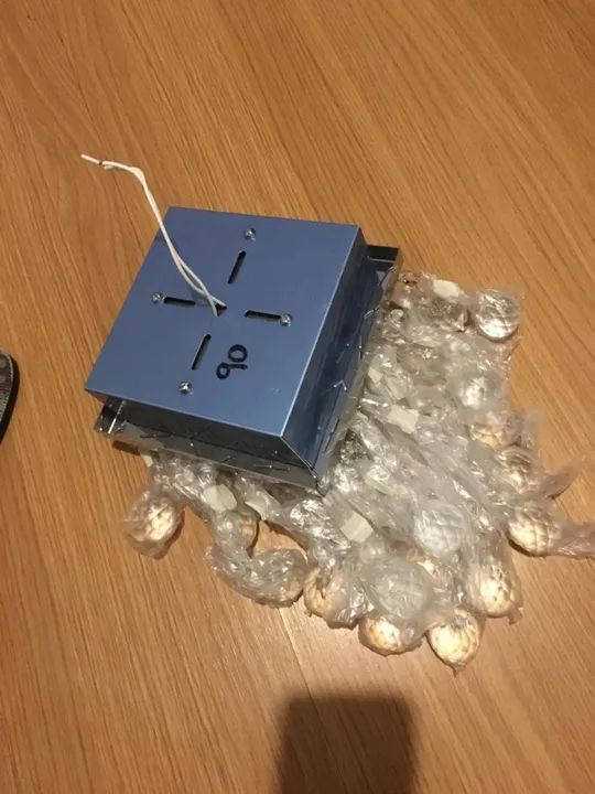 Lustre de Cristal Legítimo quadrado Hunter Trade - Foto 5