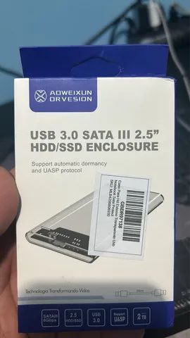 Case hd  ssd USB 3.0 