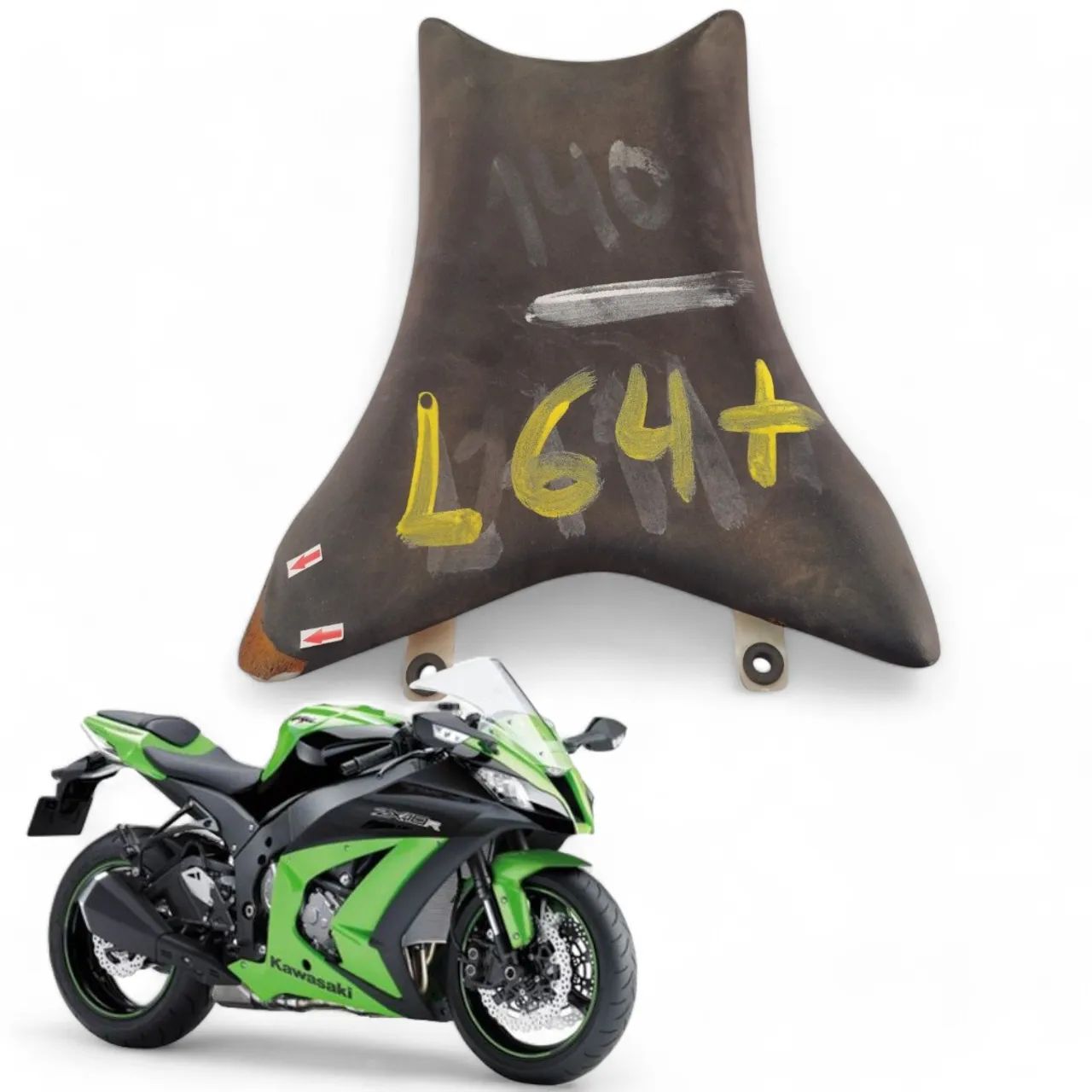 2点、BB01、BB00 Banco Dianteiro Piloto Kawasaki Zx10 R 2014 - Peças para motos