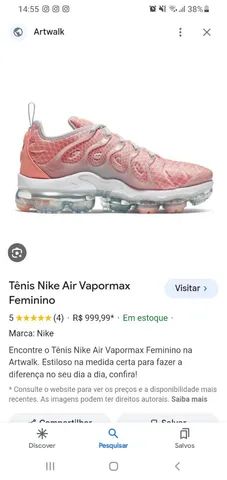 Tenis vapormax best sale feminino original