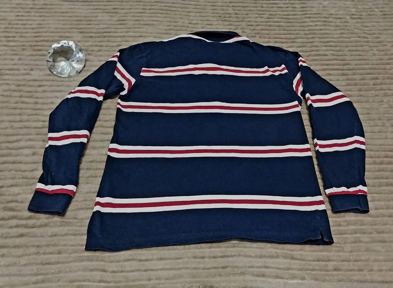 Camiseta manga longa Tam 10 - Foto 3