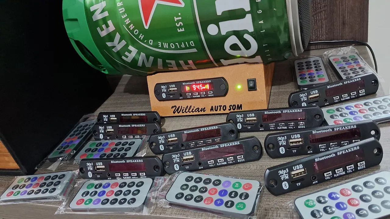 Placa bluetooth 12v com controle  - Foto 2