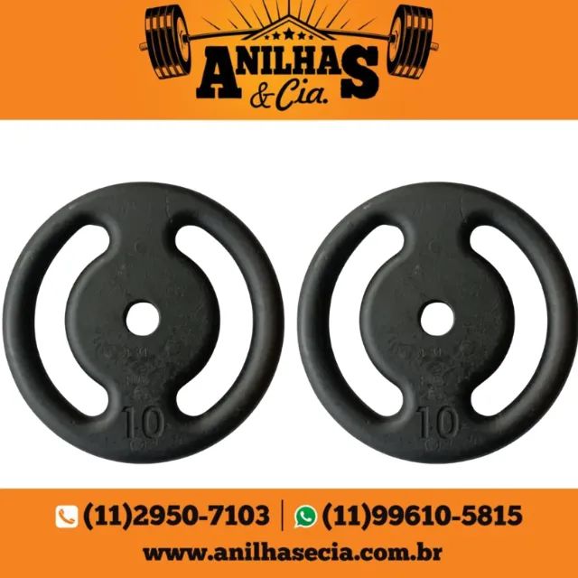 Par anilha 10kg