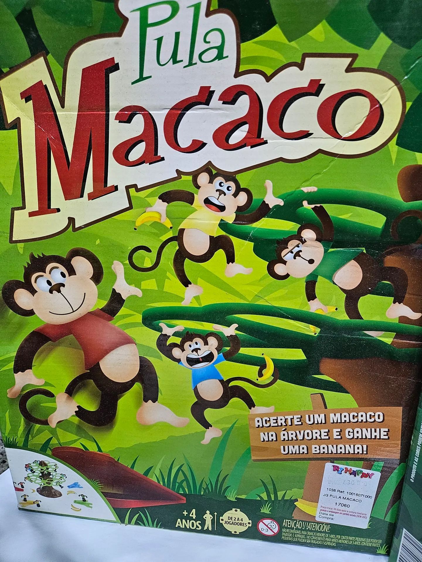 Pula macaco estrela