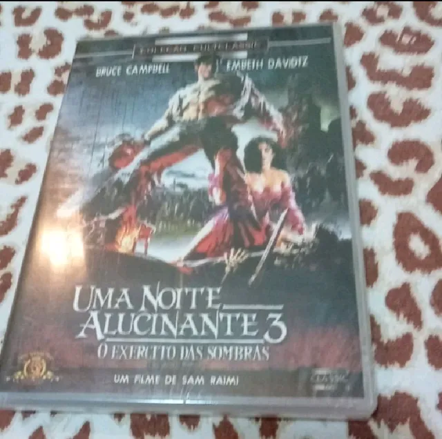 dvd lacrado uma noite alucinante 3 saga evil dead