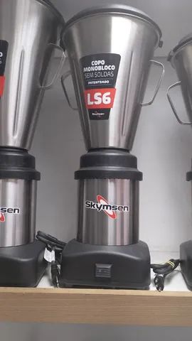 Ls6 - Liquidificador Comercial InoxCopo Monobloco Inox/ Amanda