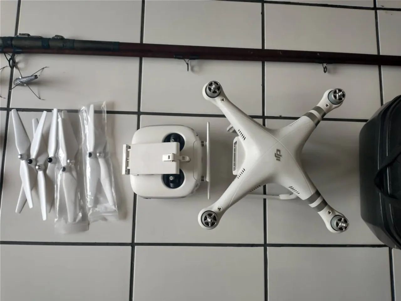 Kit Dispenser para pescaria com drone Phanton 3  - Foto 2
