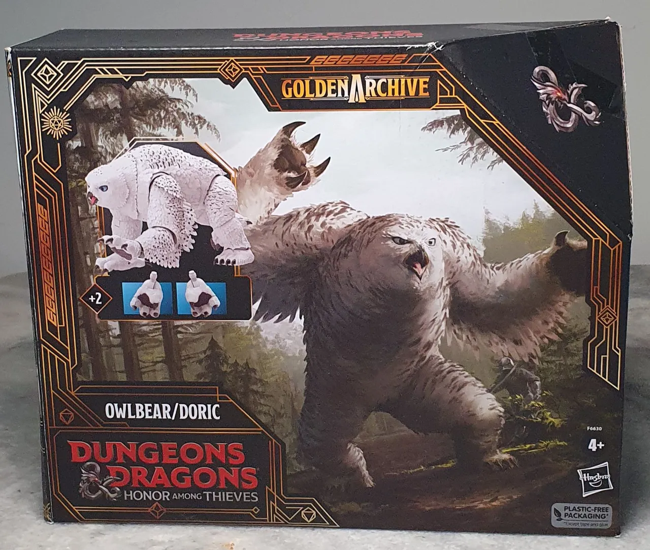 Figure Owlbear Dungeons & dragons lacrado