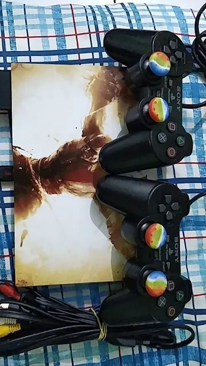 vendo playstation 2 com garantia - Foto 3