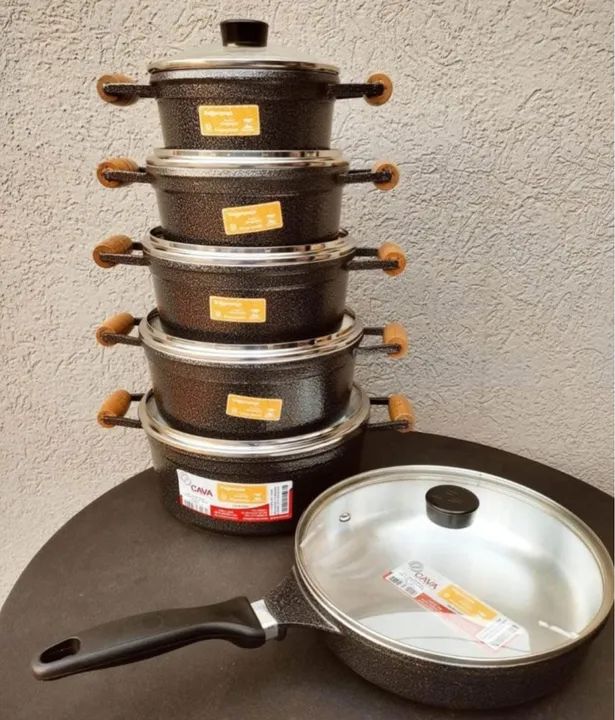 Conjunto de panela cava  - Foto 2