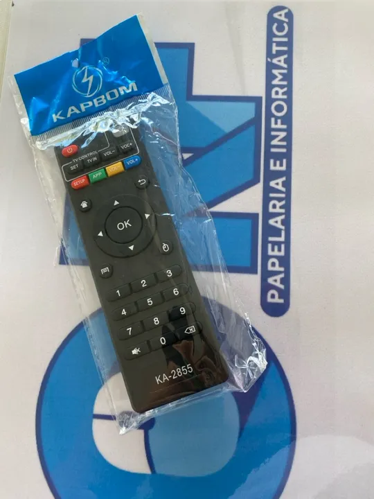 Controle tv box